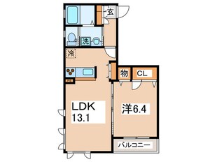 プランド－ル・Ｔの物件間取画像